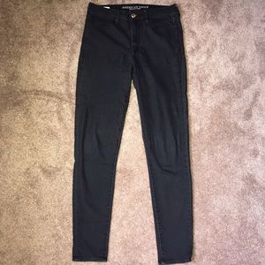 AE black jeans size 10 long
